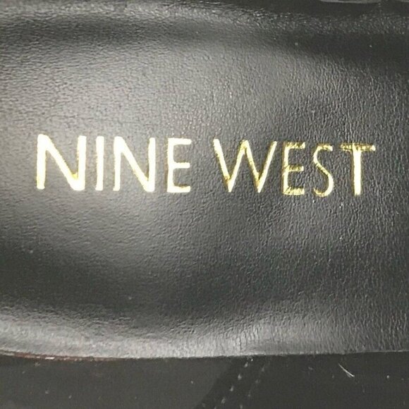 Nine West Womens Wasabi 5 Ankle Booties Brown Leopard Print Block Heel 6.5 M New - Picture 7 of 9